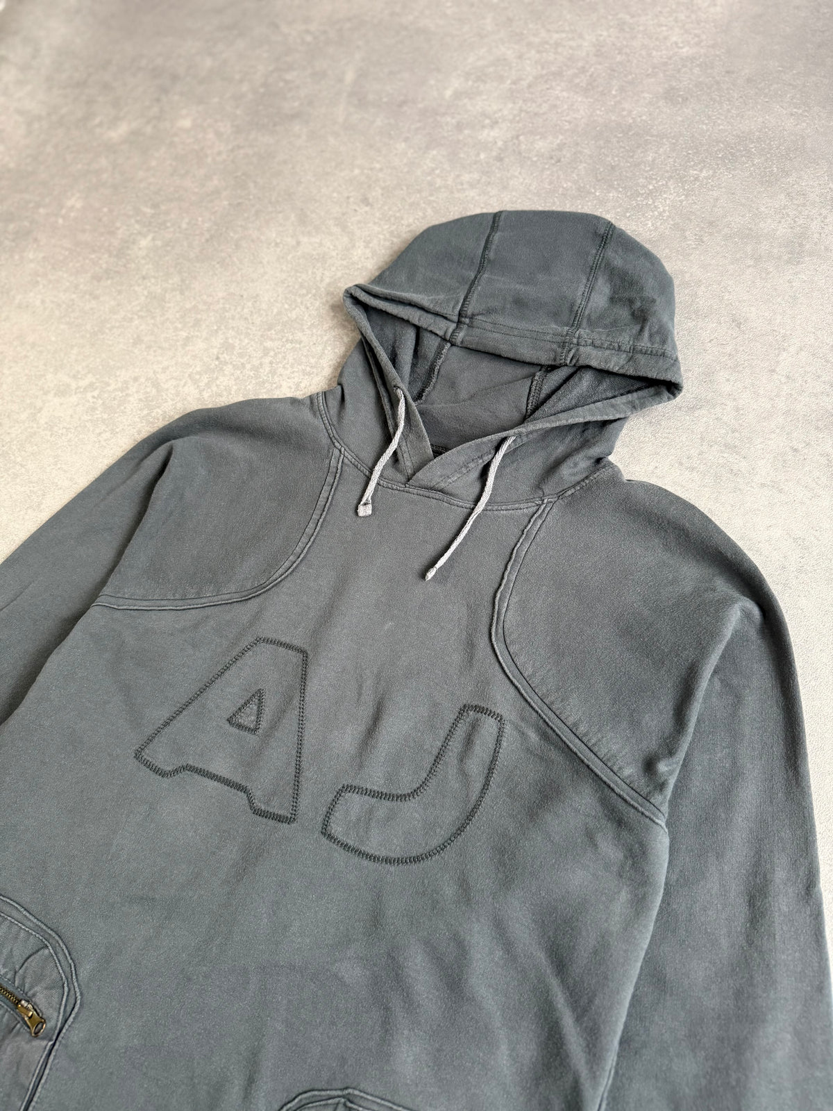 AJ Armani Jeans Panel Hoodie