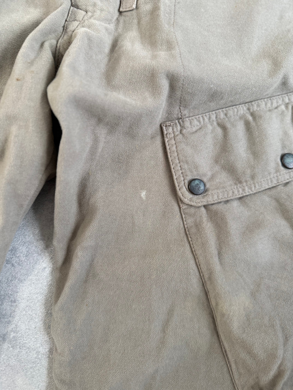 Early 2000s Diesel Baggy Cargo Asymmetrical Zipper Trousers