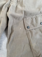 Early 2000s Diesel Baggy Cargo Asymmetrical Zipper Trousers
