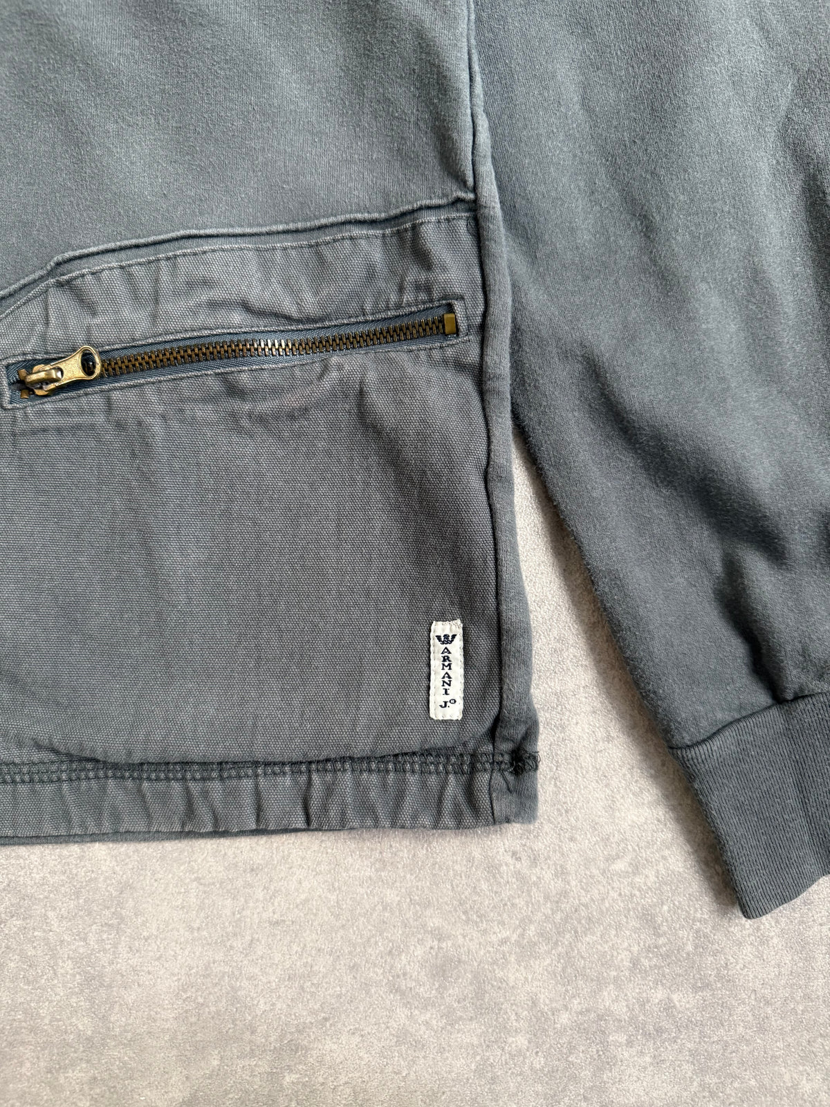 AJ Armani Jeans Panel Hoodie