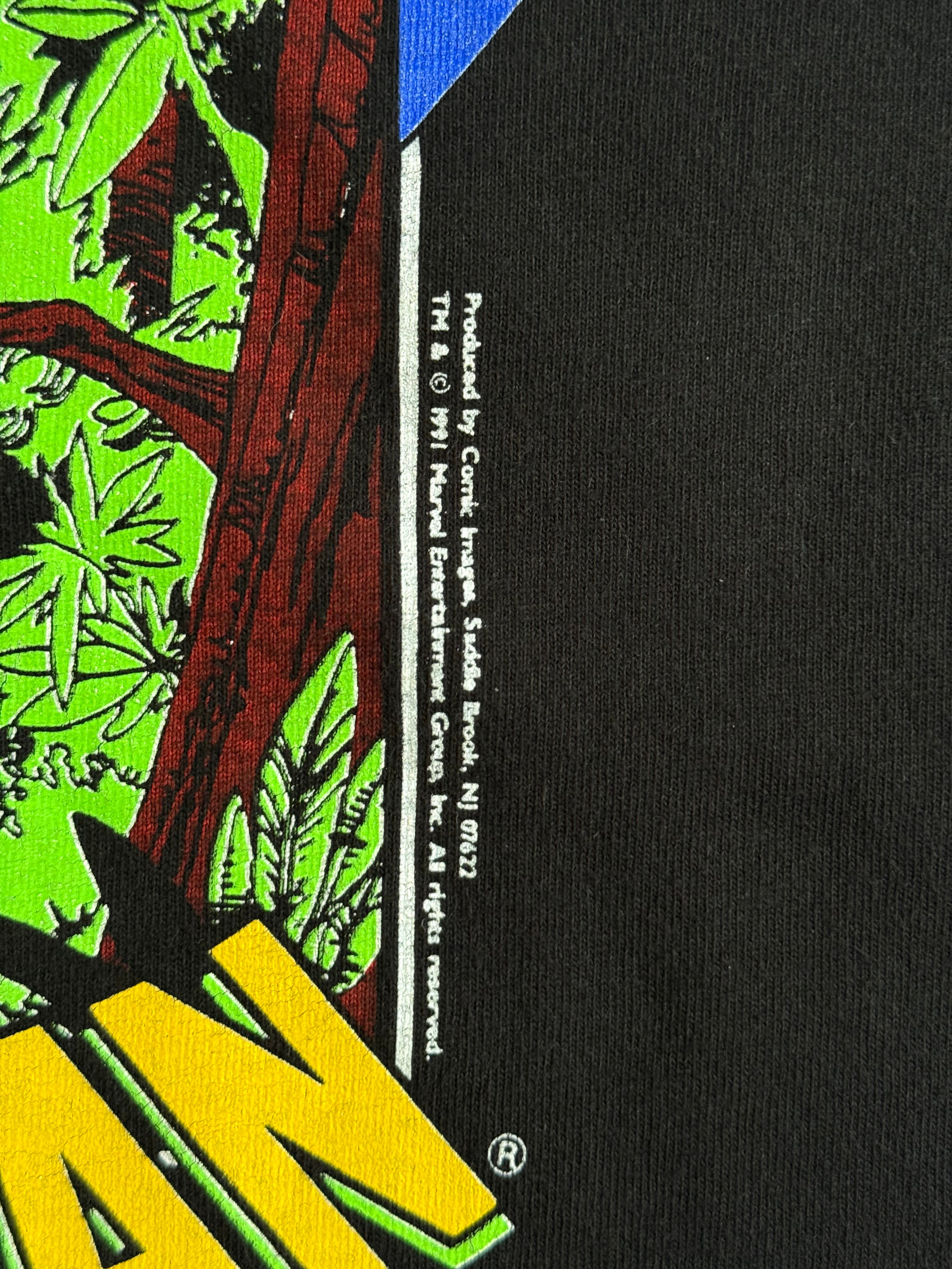 Rare 1991 Spiderman Marvel Comics T-Shirt