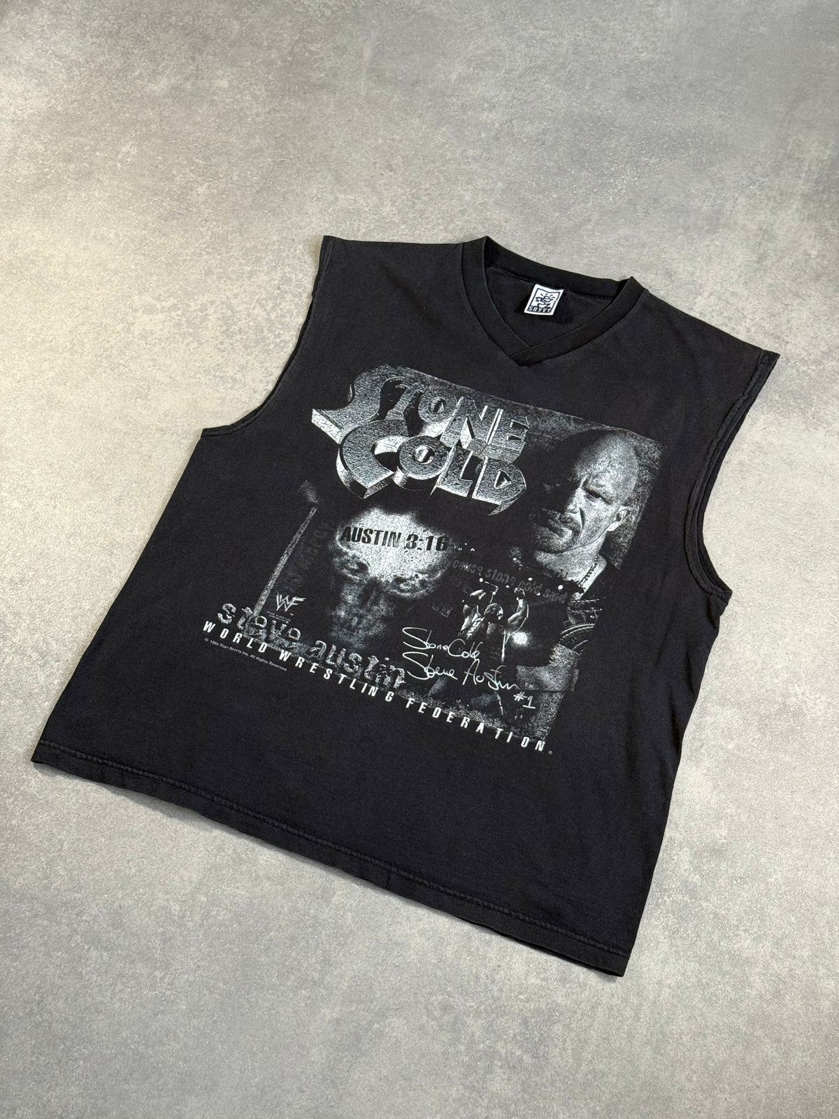 Vintage 1999 WWF Stone Cold Steve Austin Vest