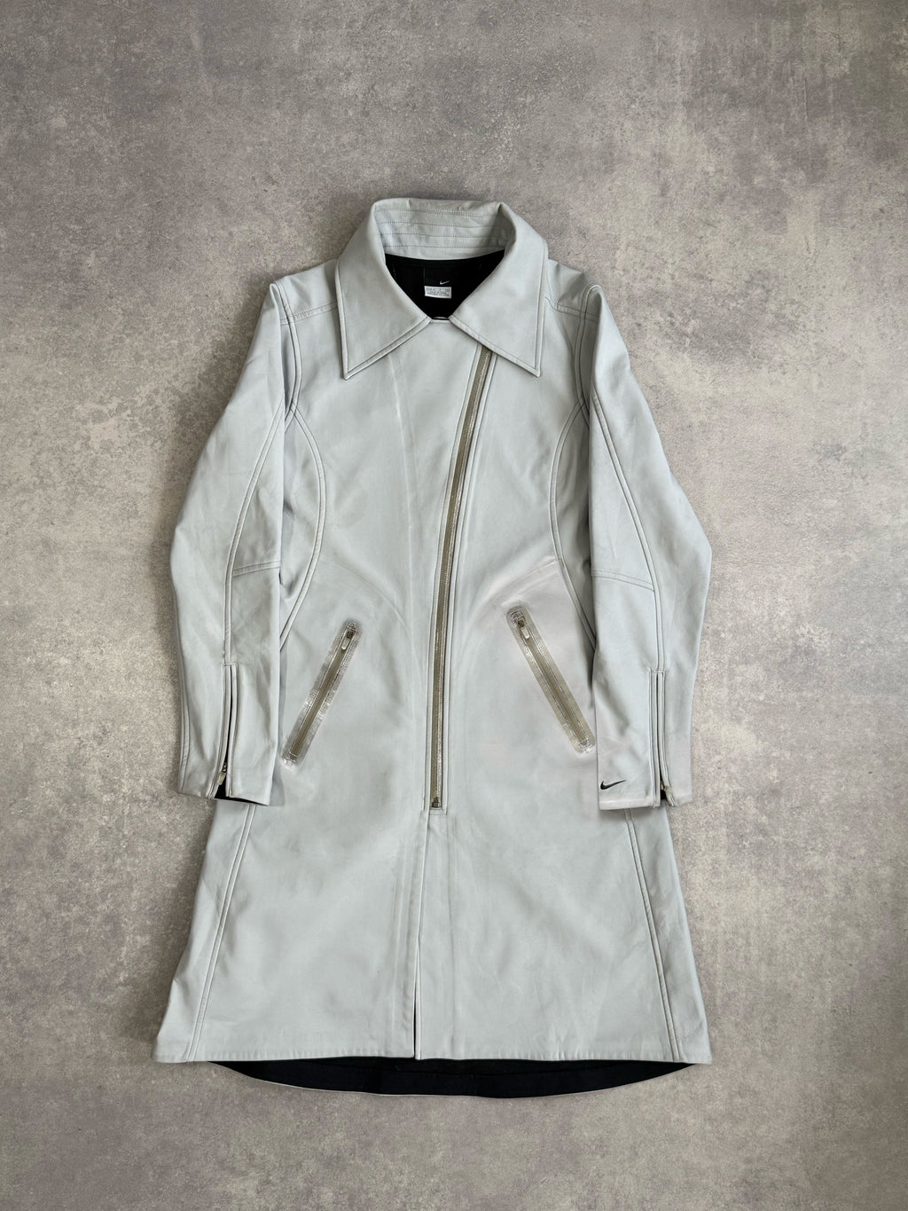 Rare Vintage Nike Asymmetrical Zip Coat