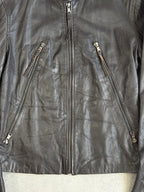 Vintage Y2K Leather Biker Jacket.