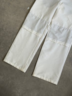 Nike Silver Tag White Baggy Trousers