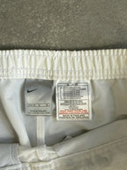 Nike Silver Tag White Baggy Trousers