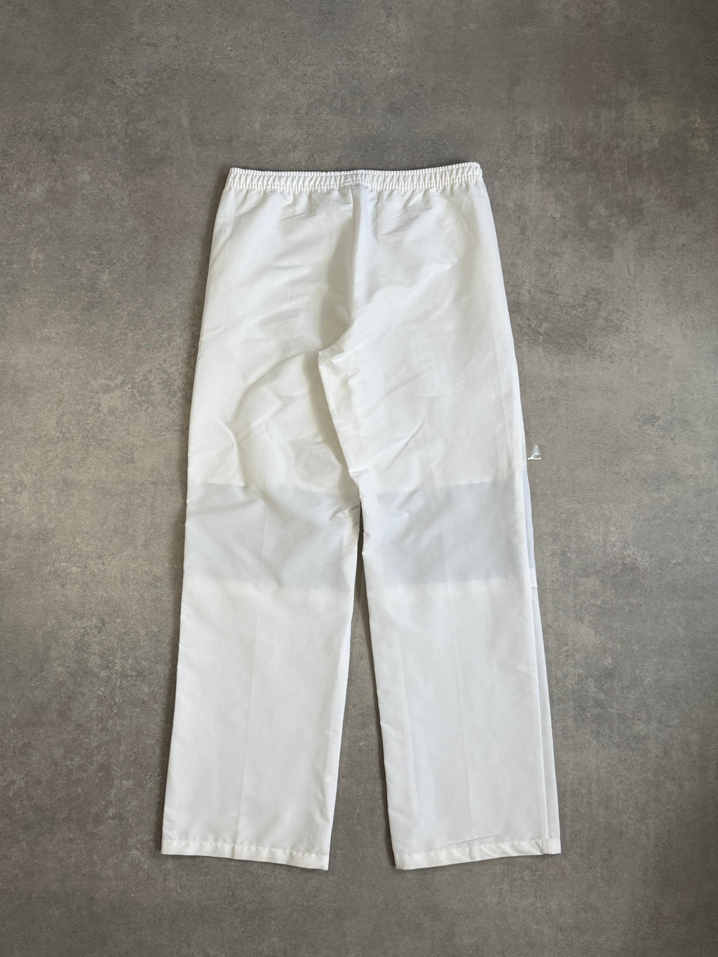 Nike Silver Tag White Baggy Trousers