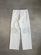 Nike Silver Tag White Baggy Trousers