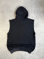 Vintage 90s Harley Davidson Eagle Sleeveless Hoodie