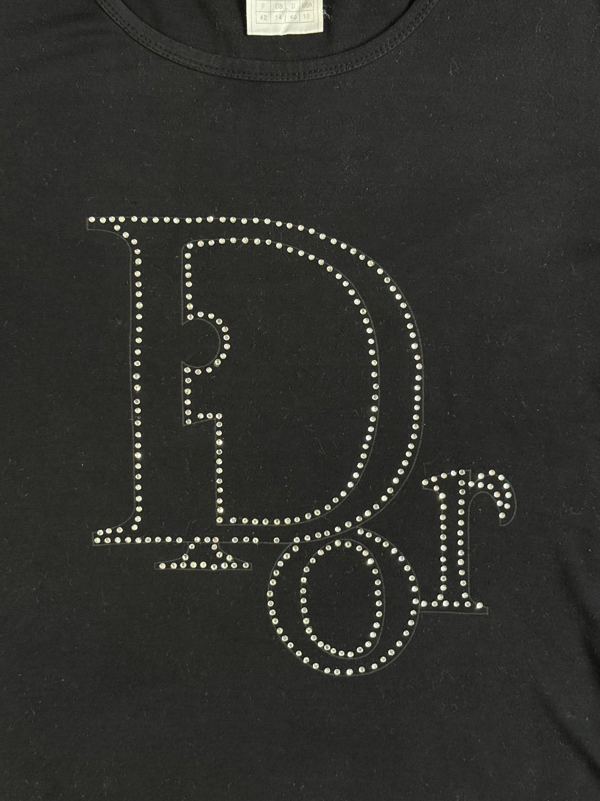 Vintage Diamante Dior T-Shirt