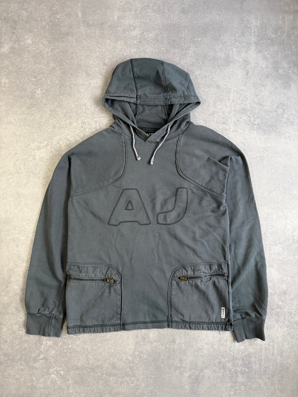 AJ Armani Jeans Panel Hoodie