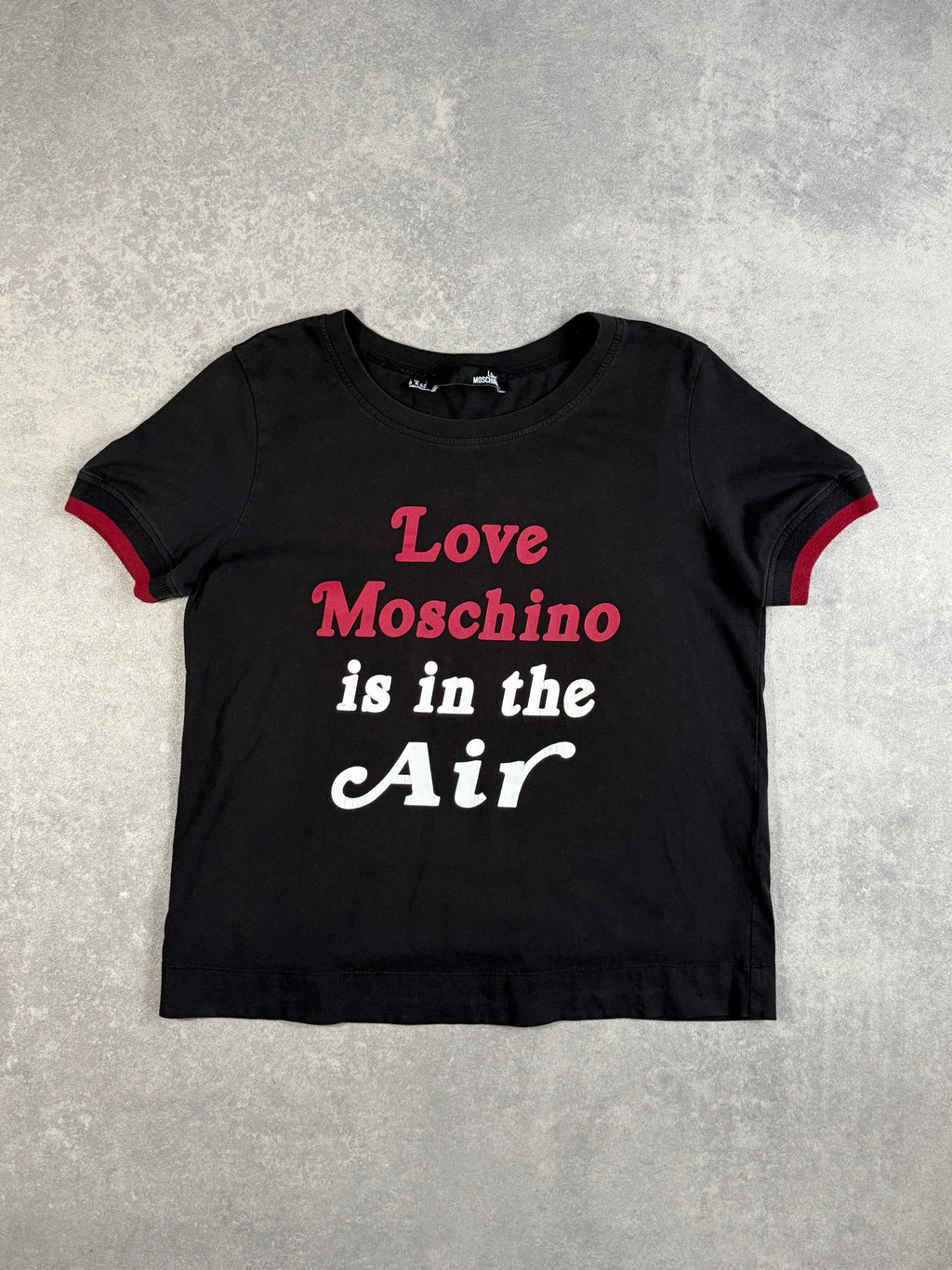 Vintage 'Love Moschino is in the air' T-shirt