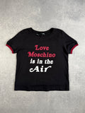 Vintage 'Love Moschino is in the air' T-shirt