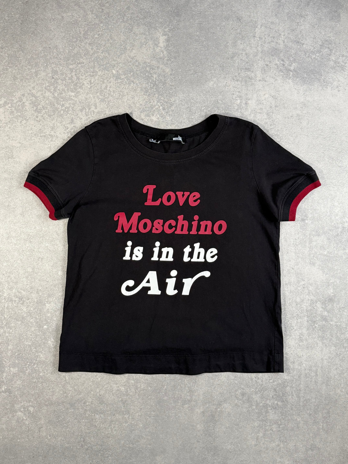 Vintage 'Love Moschino is in the air' T-shirt