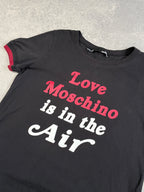Vintage 'Love Moschino is in the air' T-shirt