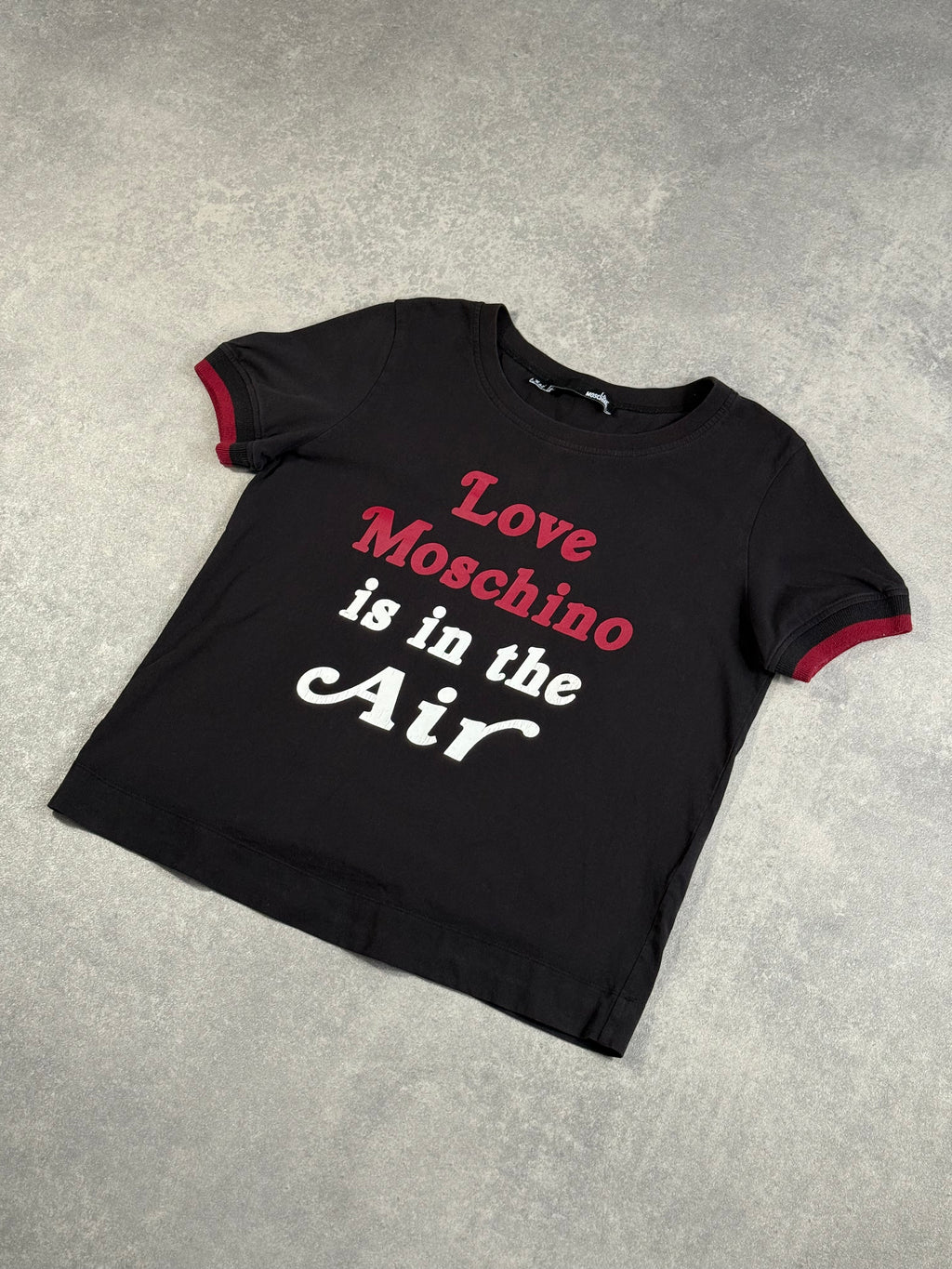 Vintage 'Love Moschino is in the air' T-shirt