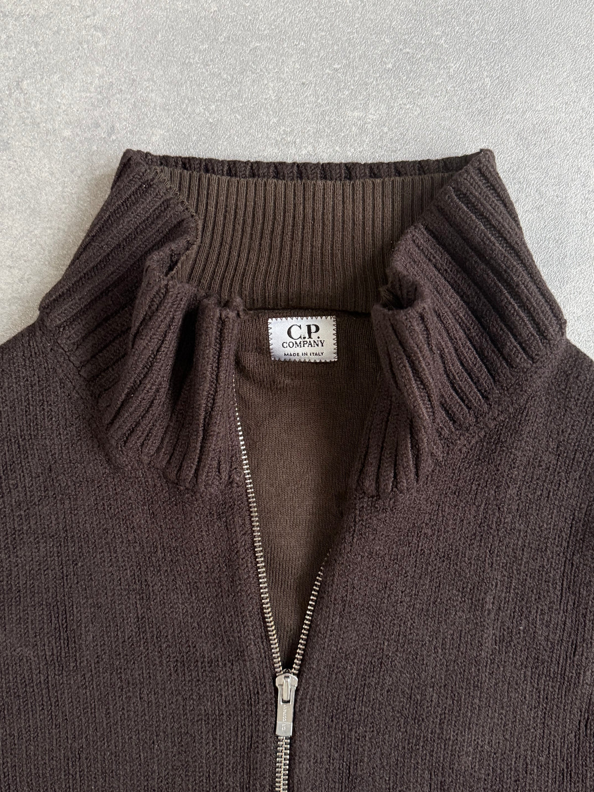 Vintage CP Knit Zip Up