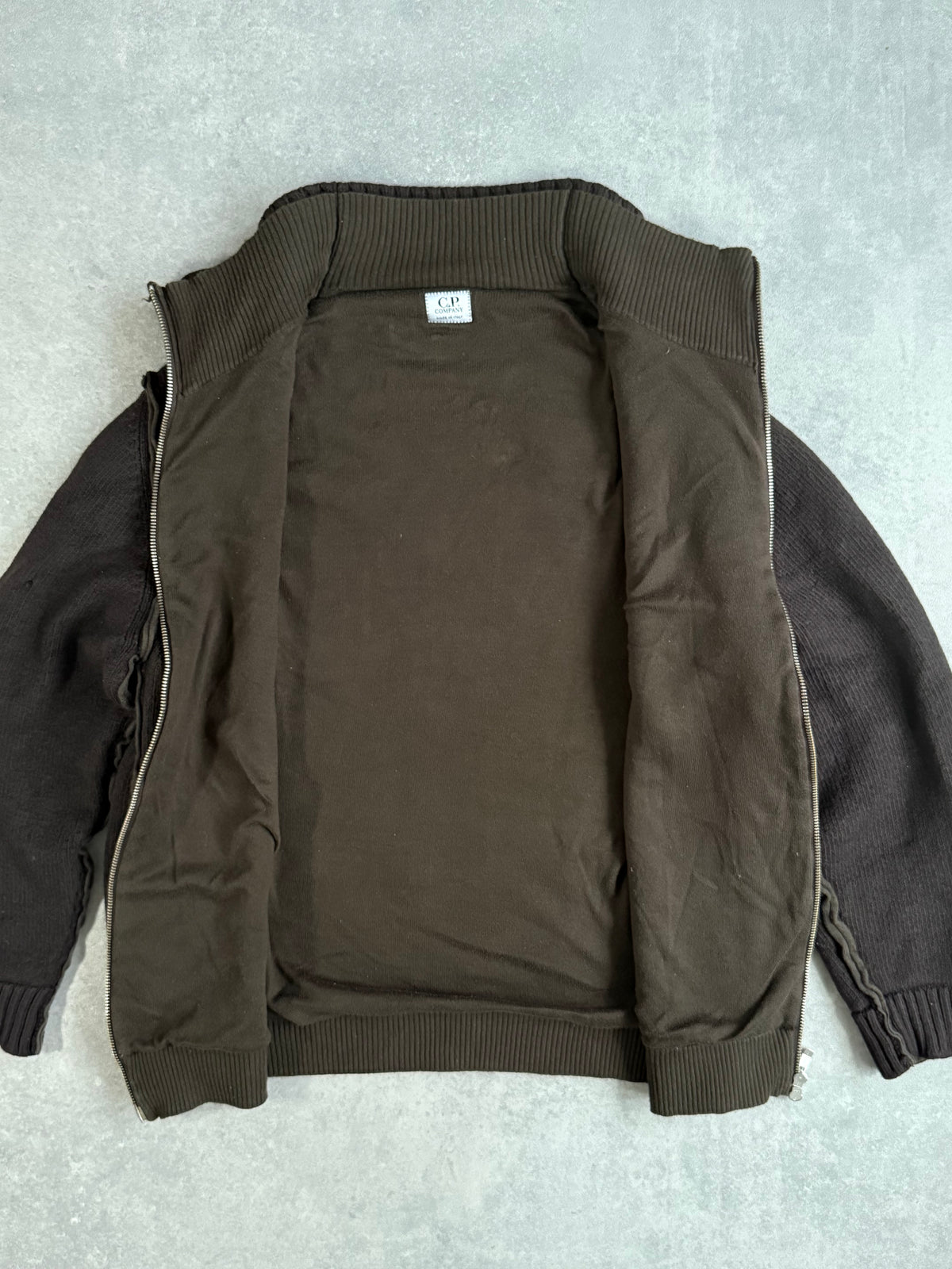 Vintage CP Knit Zip Up