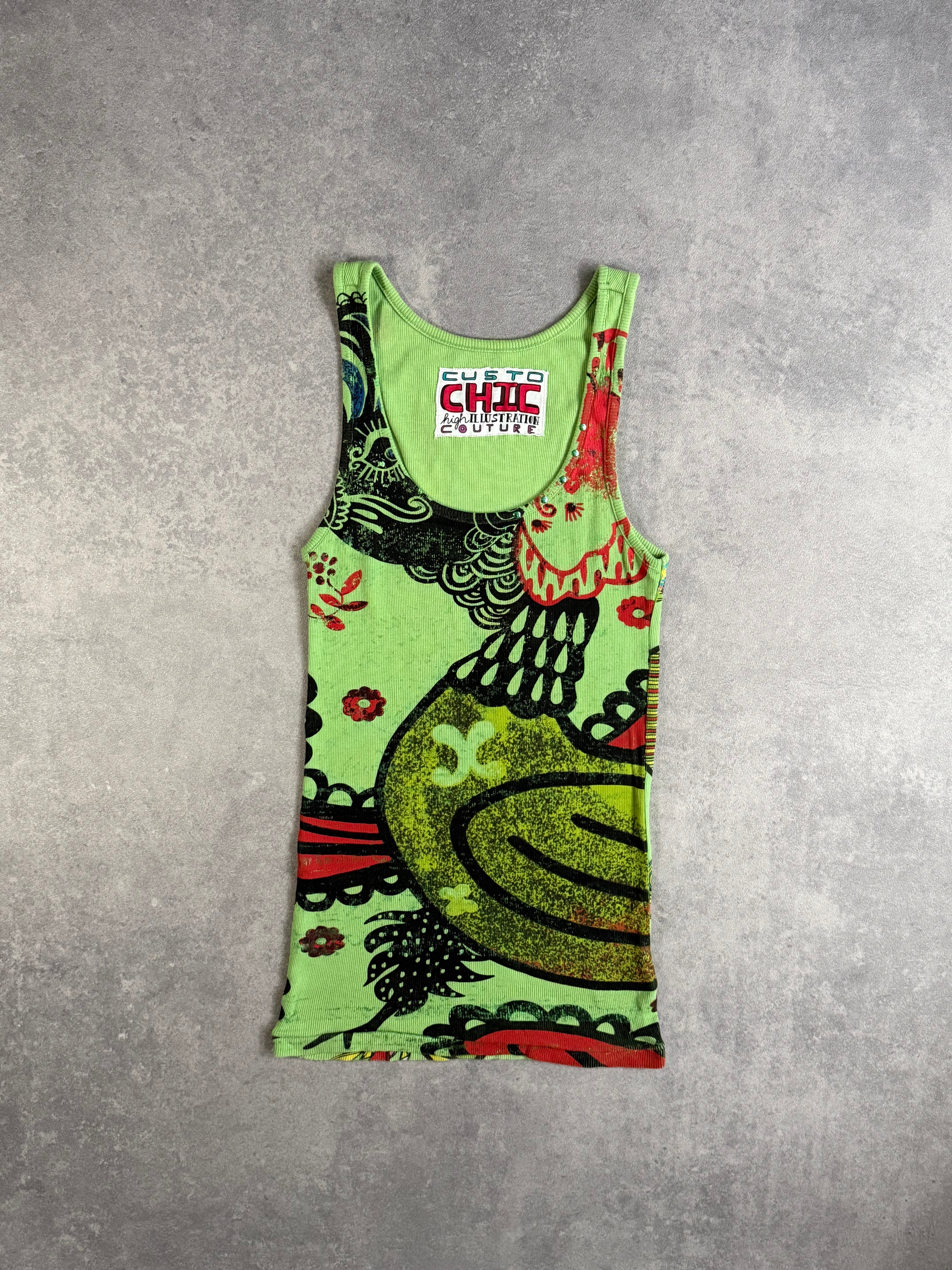Vintage Custo Barcelona Longline vest/dress
