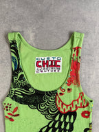 Vintage Custo Barcelona Longline vest/dress