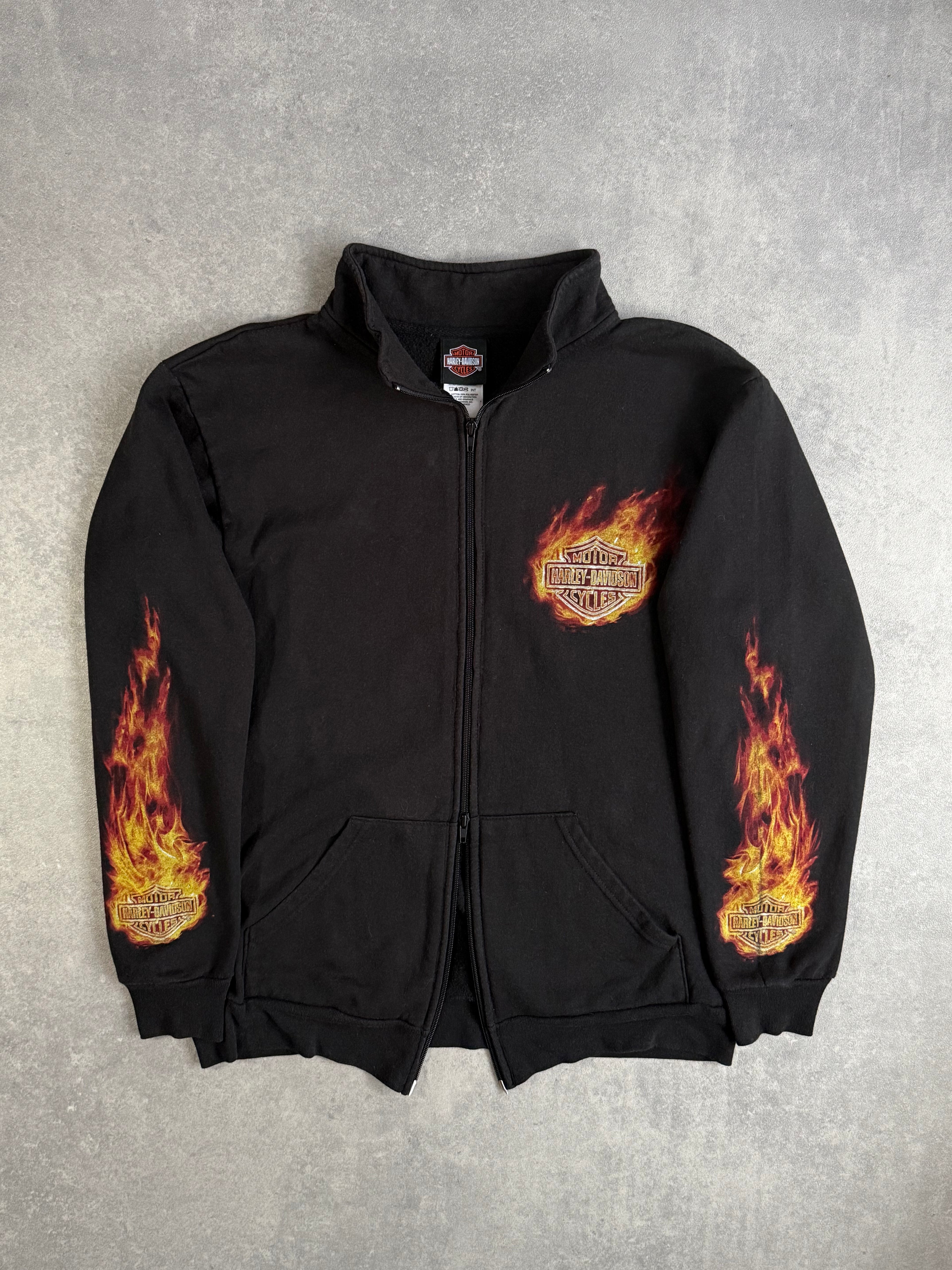 Vintage Harley Davidson Zip Up Jacket