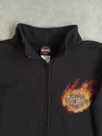 Vintage Harley Davidson Zip Up Jacket