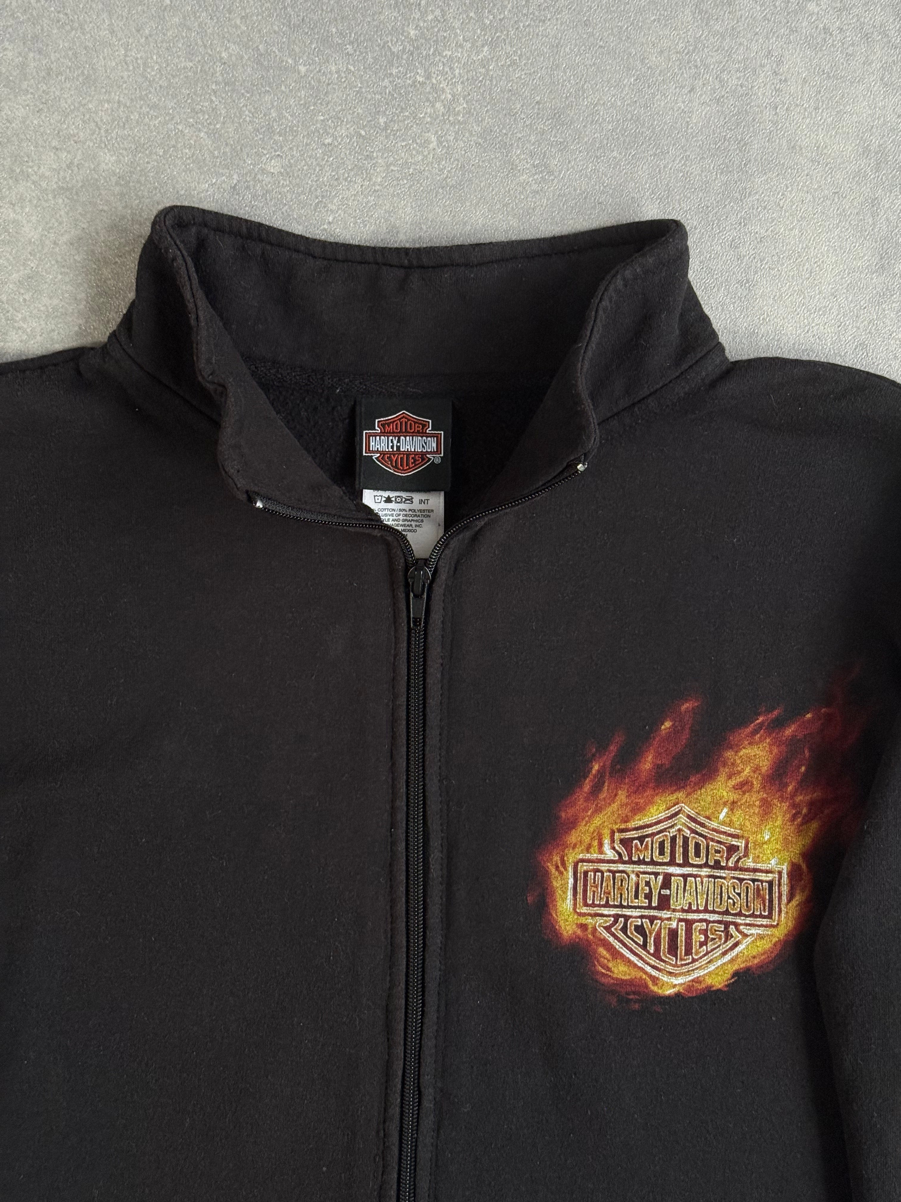 Vintage Harley Davidson Zip Up Jacket