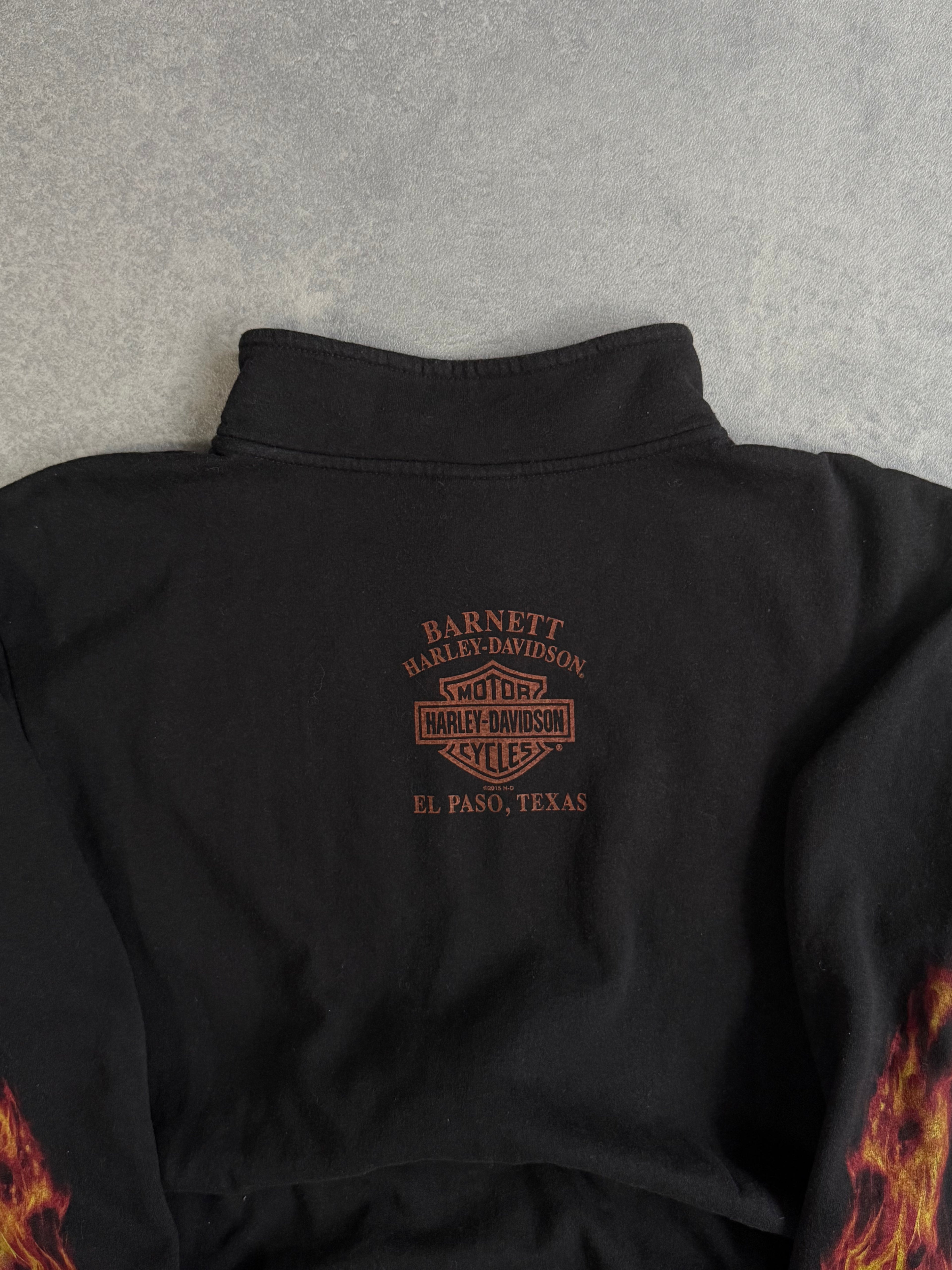 Vintage Harley Davidson Zip Up Jacket