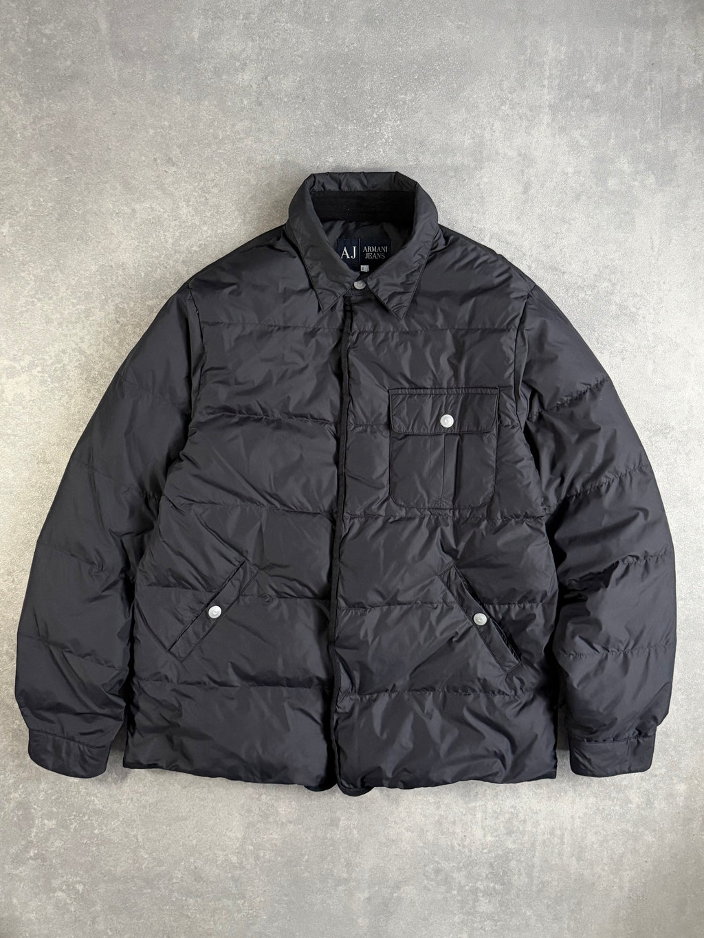 Vintage Armani Jeans Puffer Shirt
