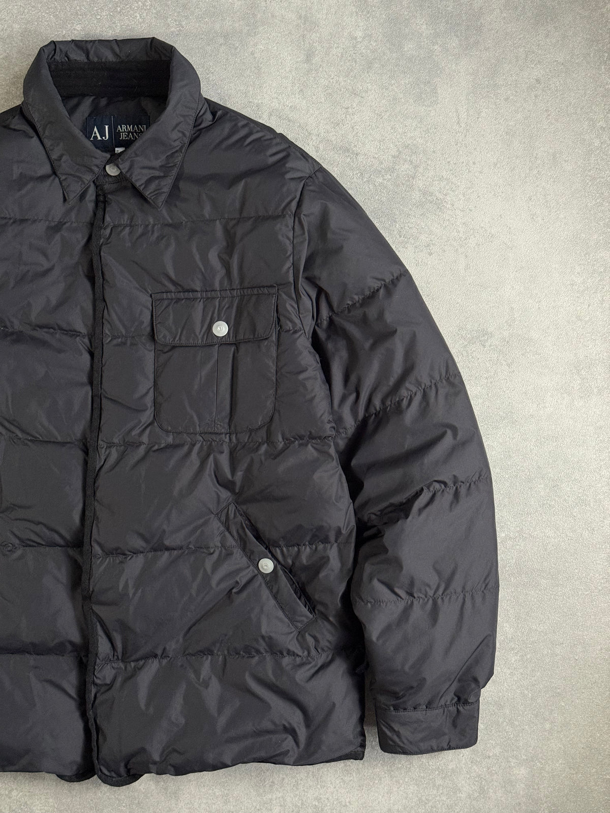 Vintage Armani Jeans Puffer Shirt