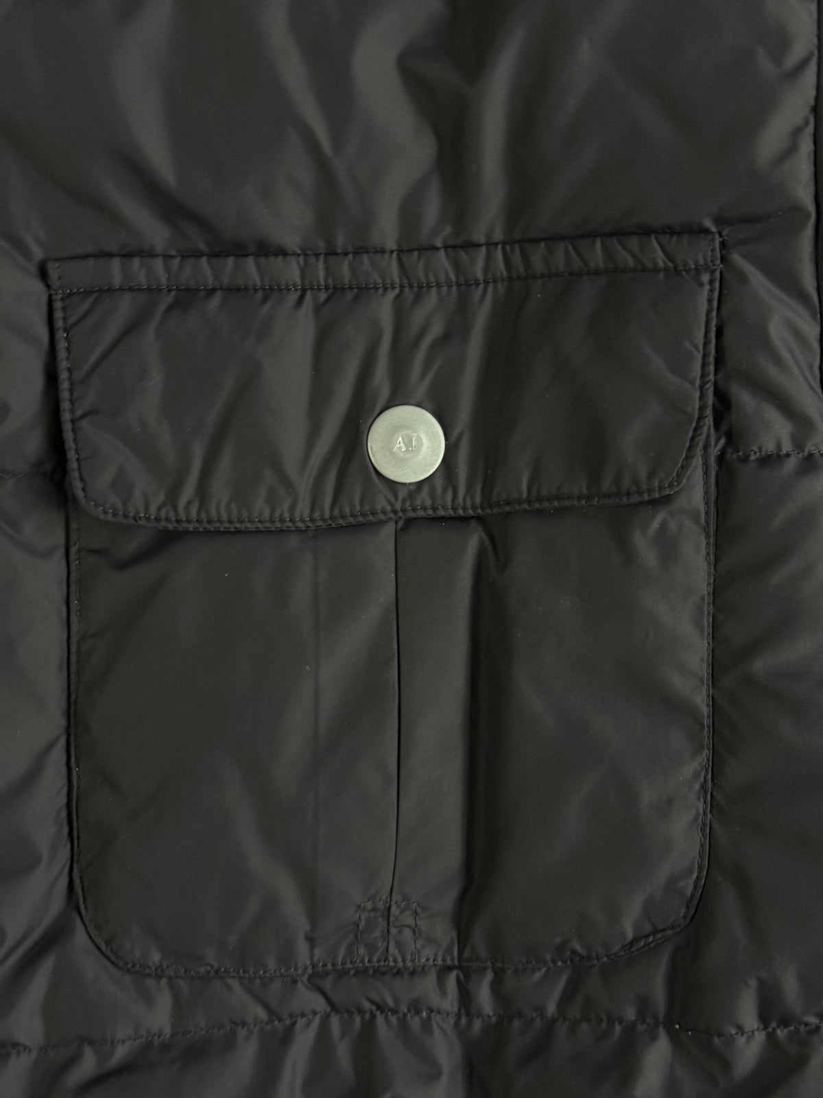 Vintage Armani Jeans Puffer Shirt