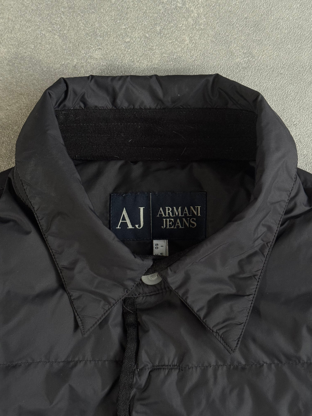 Vintage Armani Jeans Puffer Shirt
