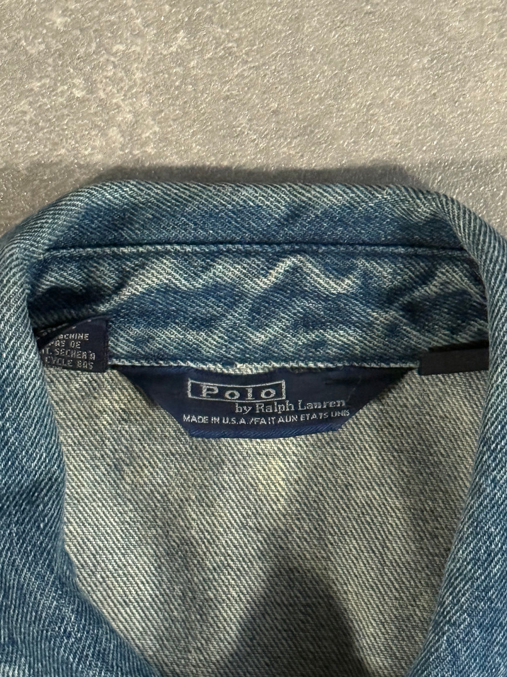 Vintage 90s Polo Ralph Lauren Denim Jacket