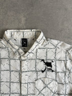 Vintage Oakley Skull Era Barbed Wire Shirt