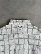 Vintage Oakley Skull Era Barbed Wire Shirt