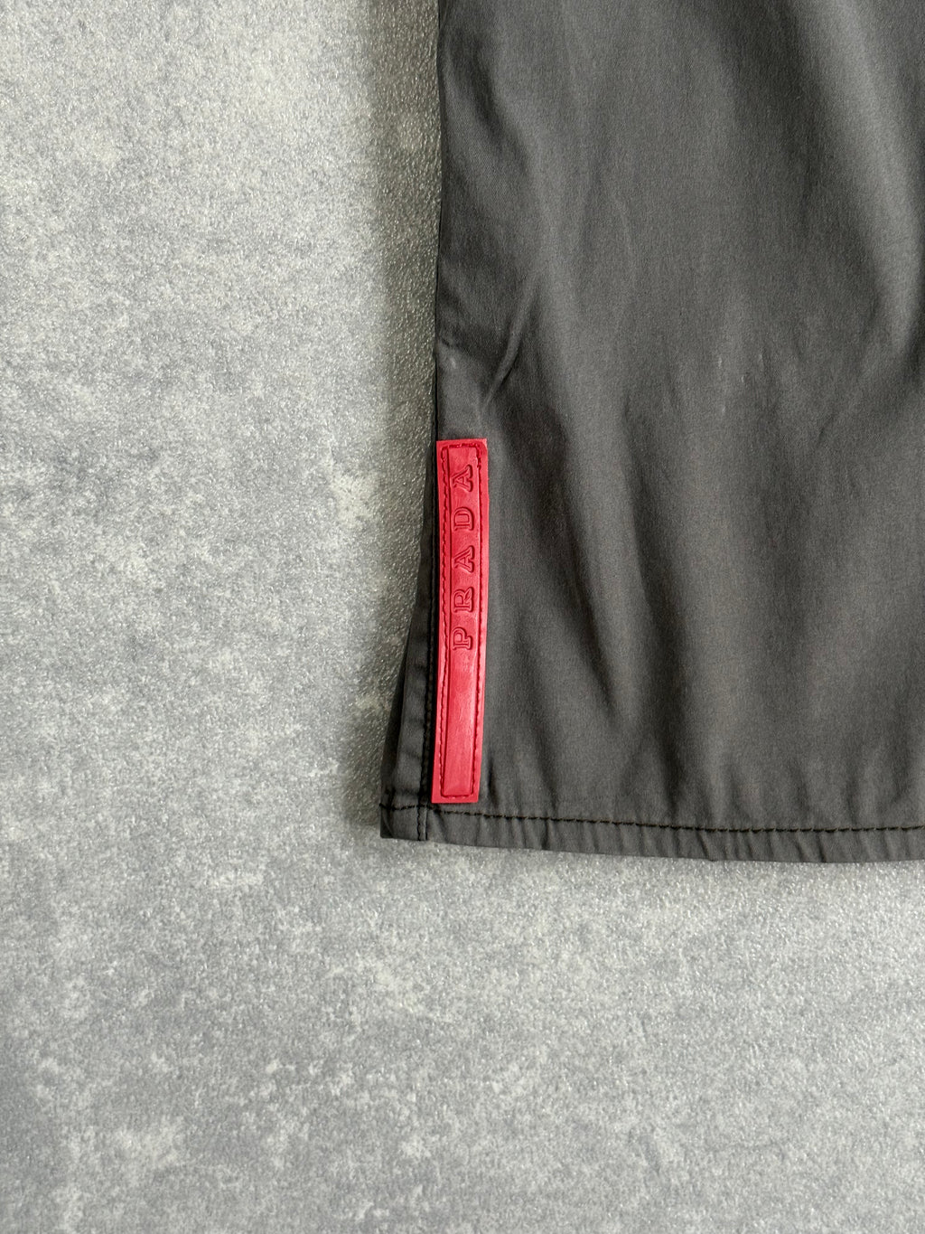 Vintage Khaki Prada Sport Panel Shirt