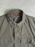 Vintage Khaki Prada Sport Panel Shirt