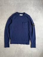 Vintage Blue Knit Stone Island Knit