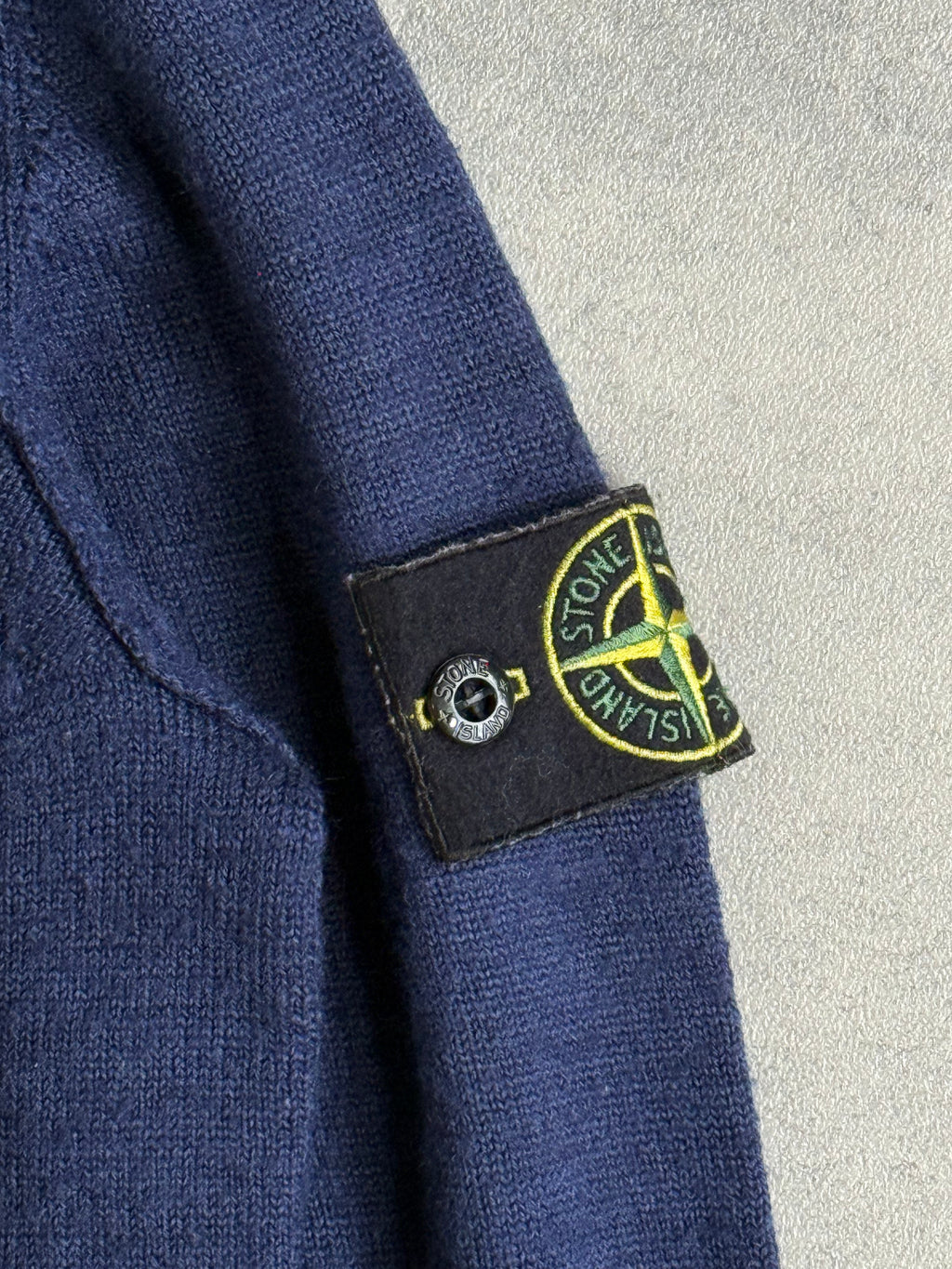 Vintage Blue Knit Stone Island Knit