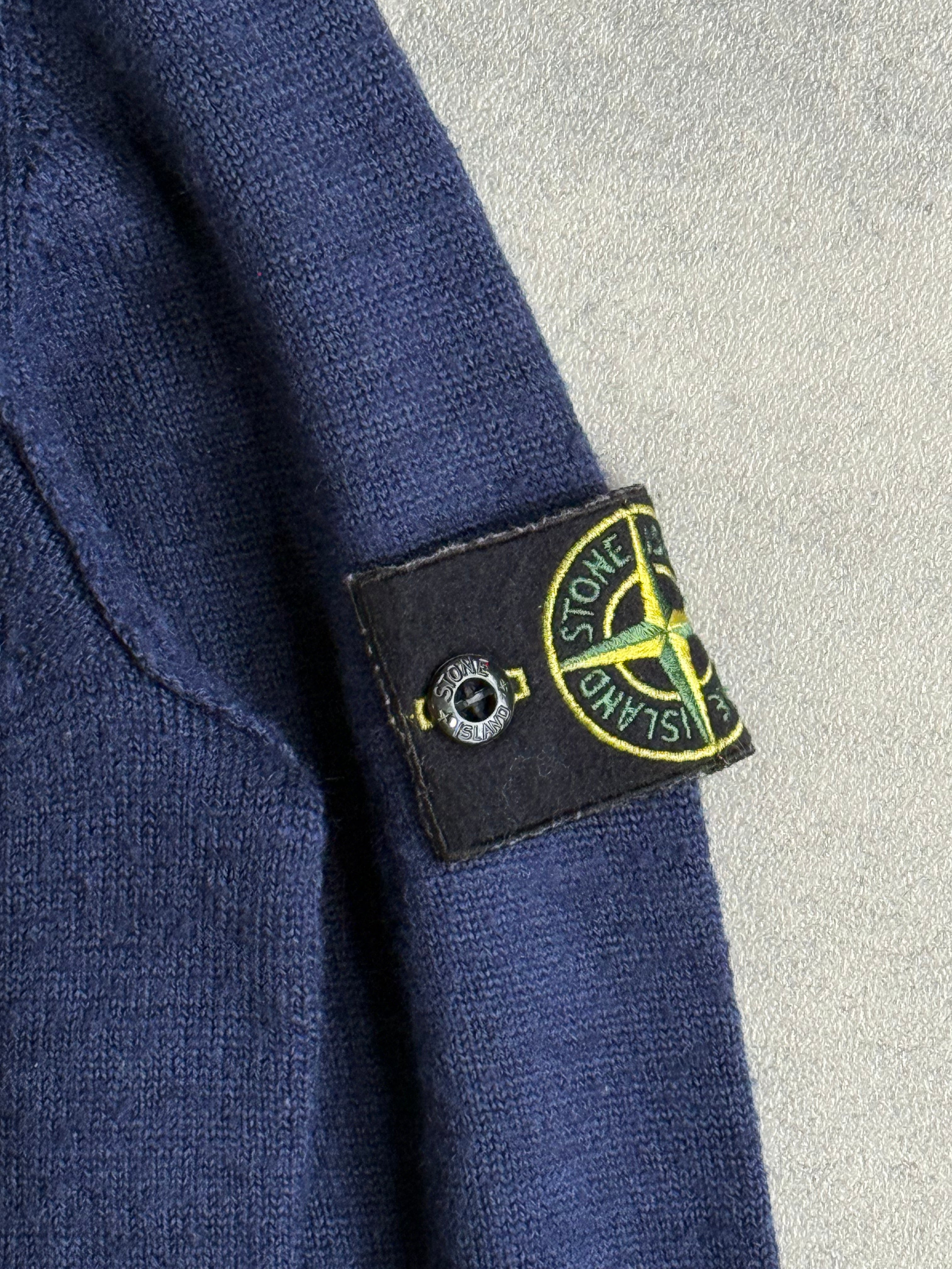 Vintage Blue Knit Stone Island Knit