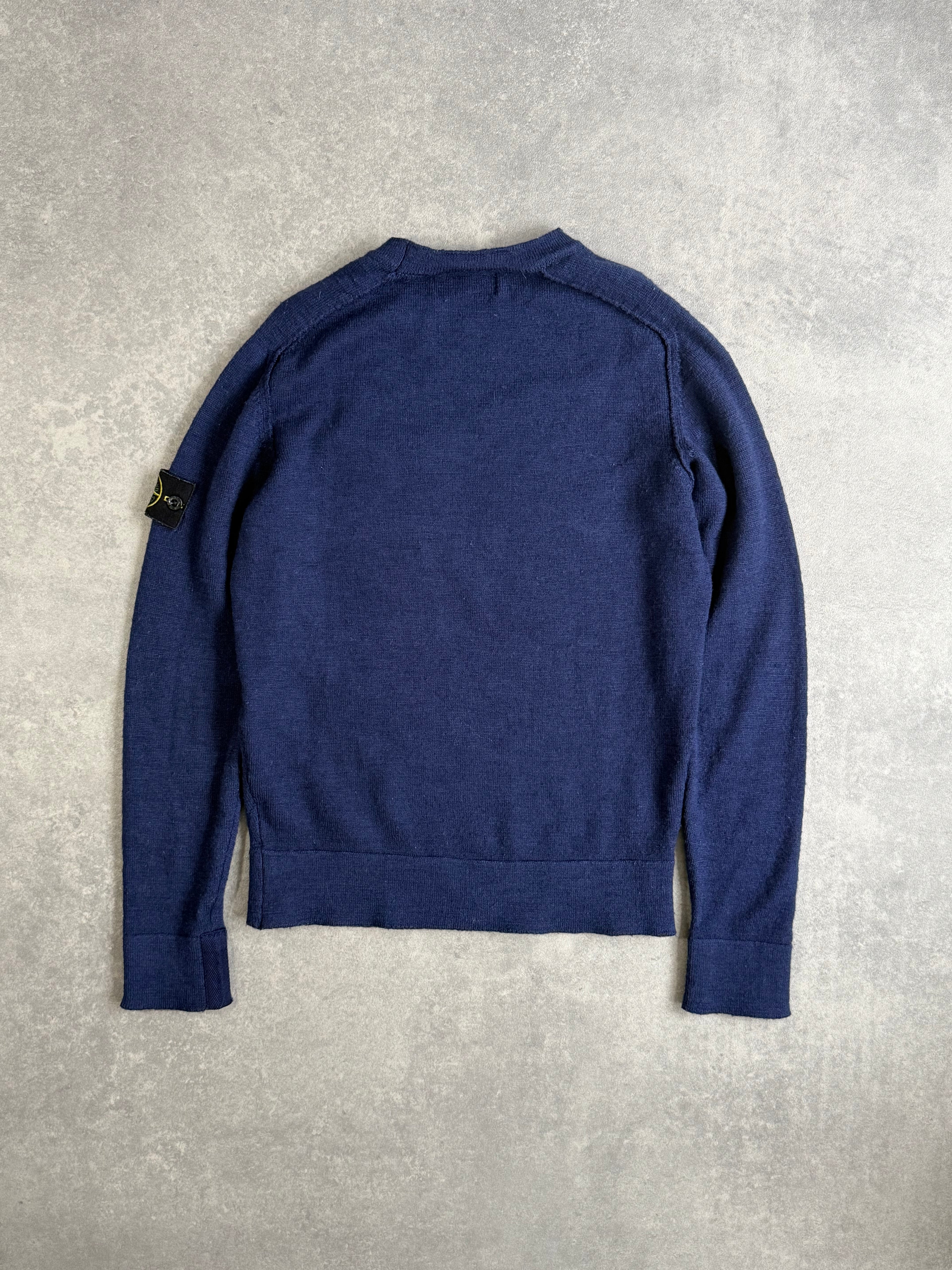 Vintage Blue Knit Stone Island Knit