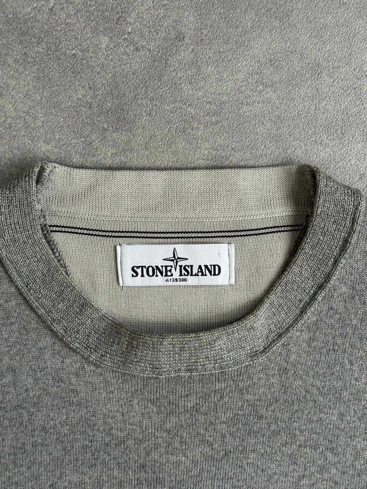 Vintage Grey Stone Island thin knit