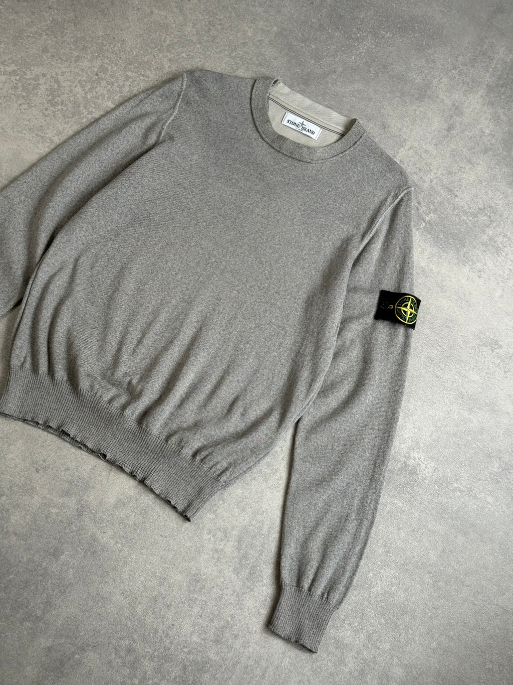 Vintage Grey Stone Island thin knit