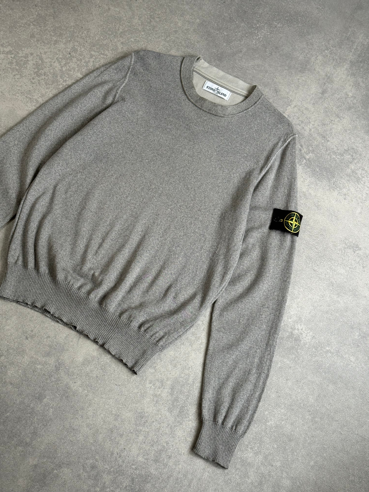 Vintage Grey Stone Island thin knit