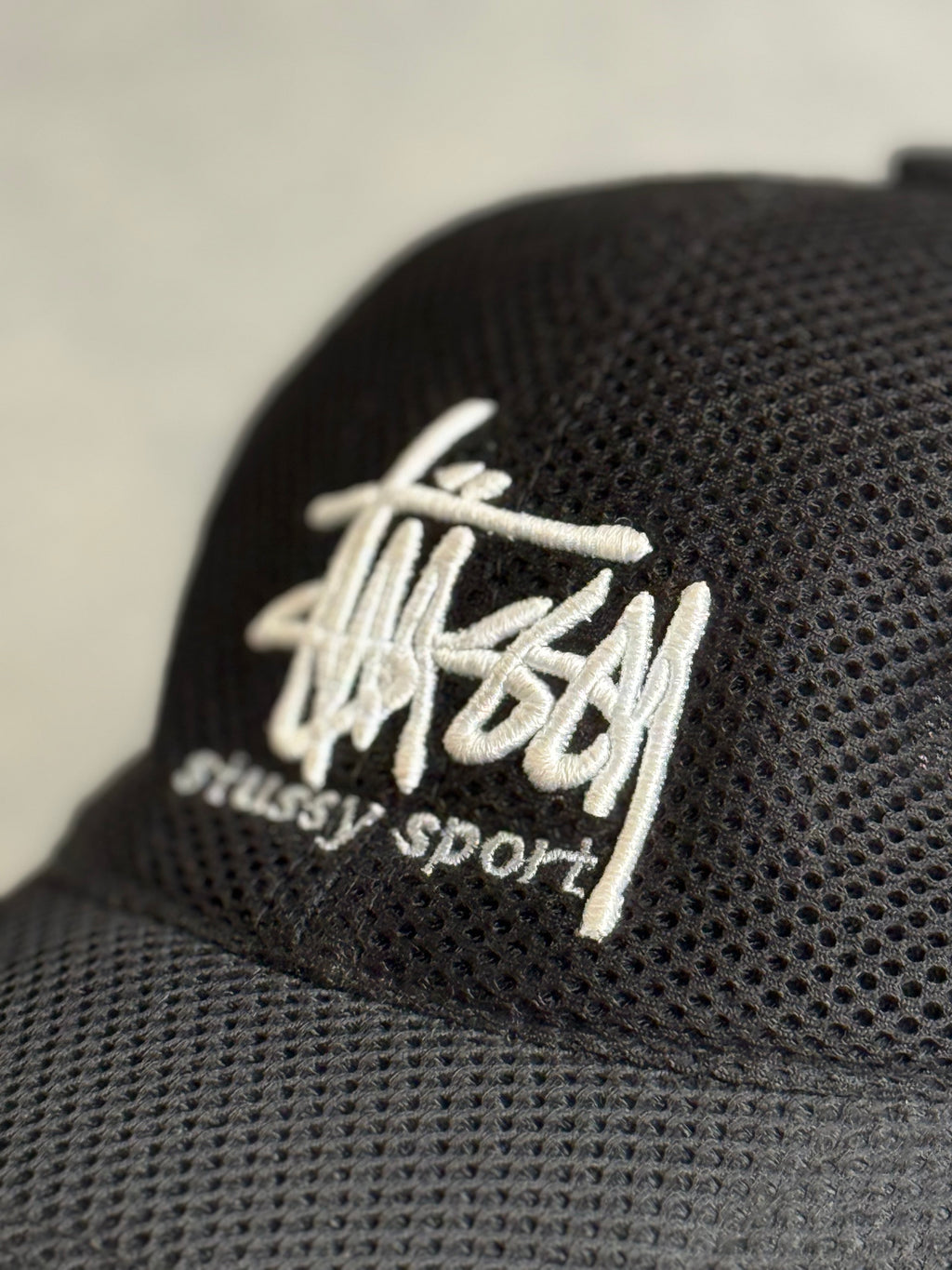 Rare 90s Stussy Mesh Hat