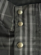 Burberry Black Nova Check Zip Up Jacket