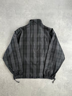 Burberry Black Nova Check Zip Up Jacket