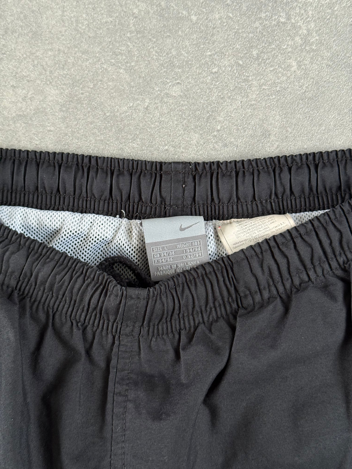 Nike Silver Tag Baggy Tracksuit Bottoms