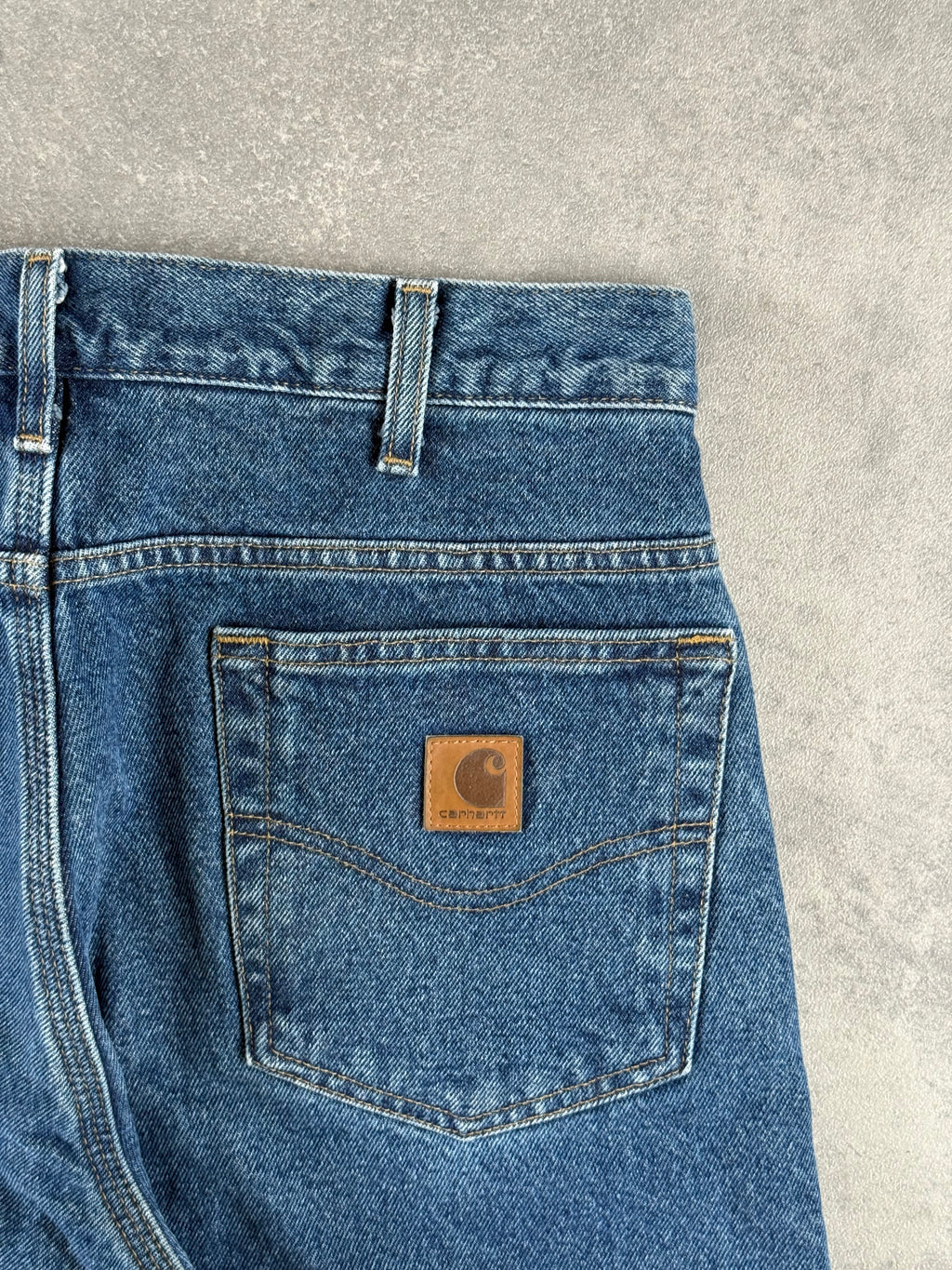 Vintage Carhartt Jeans Plaid Lined Jeans