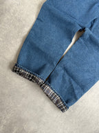 Vintage Carhartt Jeans Plaid Lined Jeans